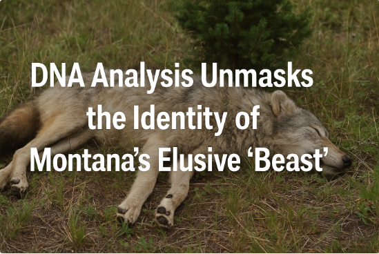 DNA Analysis Unmasks the Identity of Montana’s Elusive 'Beast'